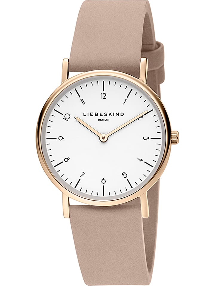 Liebeskind Quarzuhr in Rosa/ Roségold/ Weiß günstig kaufen onesize