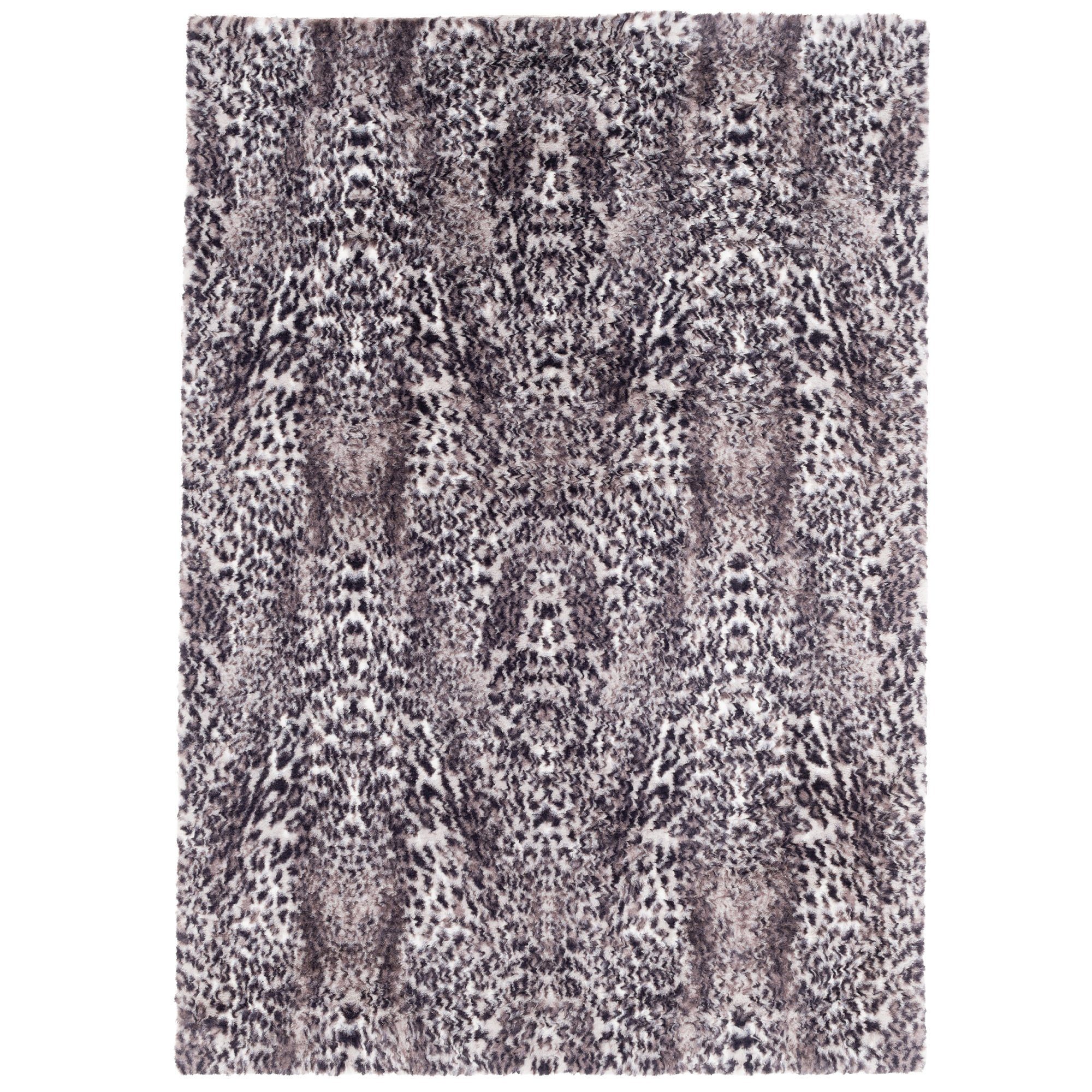Fellteppich Luxus Super Soft Fellteppich Pearl Leopard, Pergamon, Rechteckig, Höhe: 19 mm