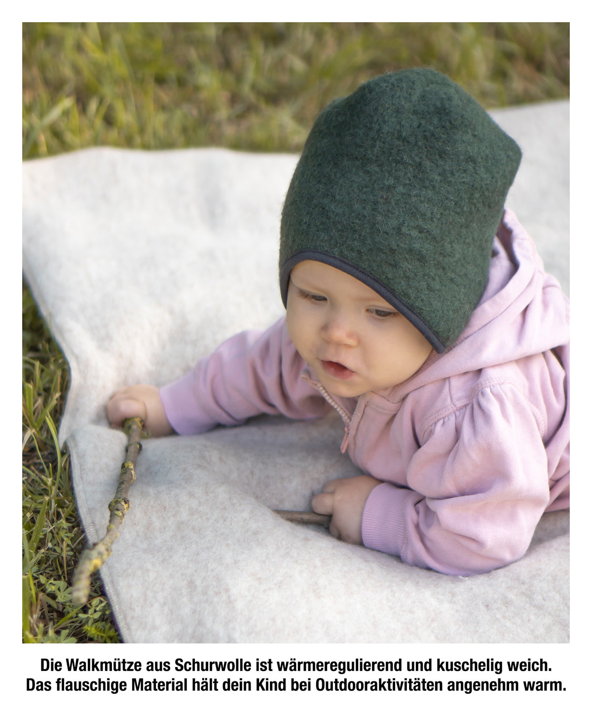 Baby Walkmütze