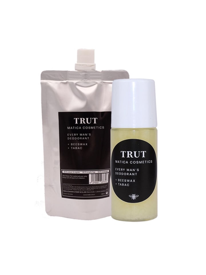Matica Cosmetics Deodorant TRUT Tabak – mit Nachfüllpack, 150ml günstig kaufen onesize