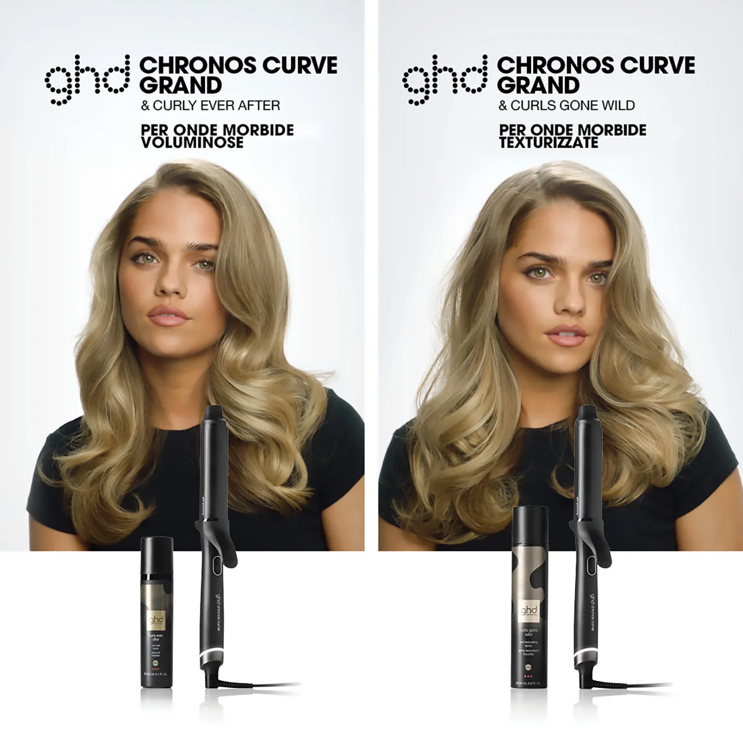 Ondulator Chronos Curve Grand Tong 32mm - Placă de îndreptat părul