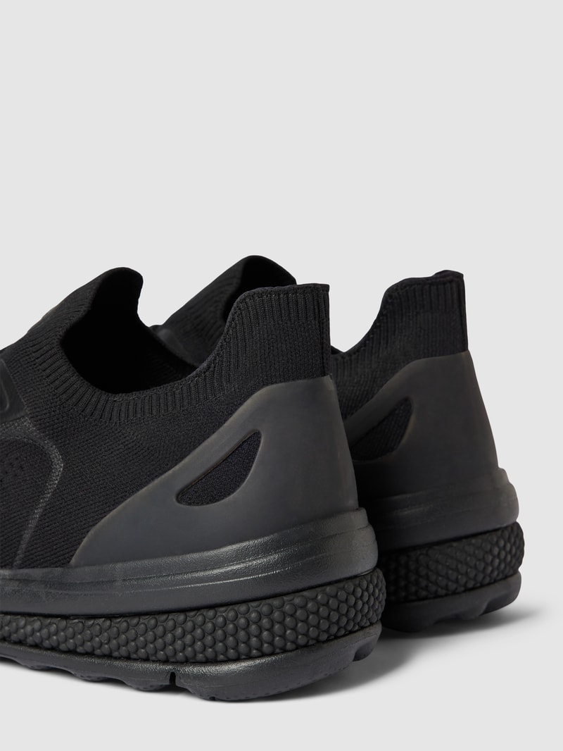 Sock-Sneaker mit Label-Detail Modell 'SPHERICA' in schwarz