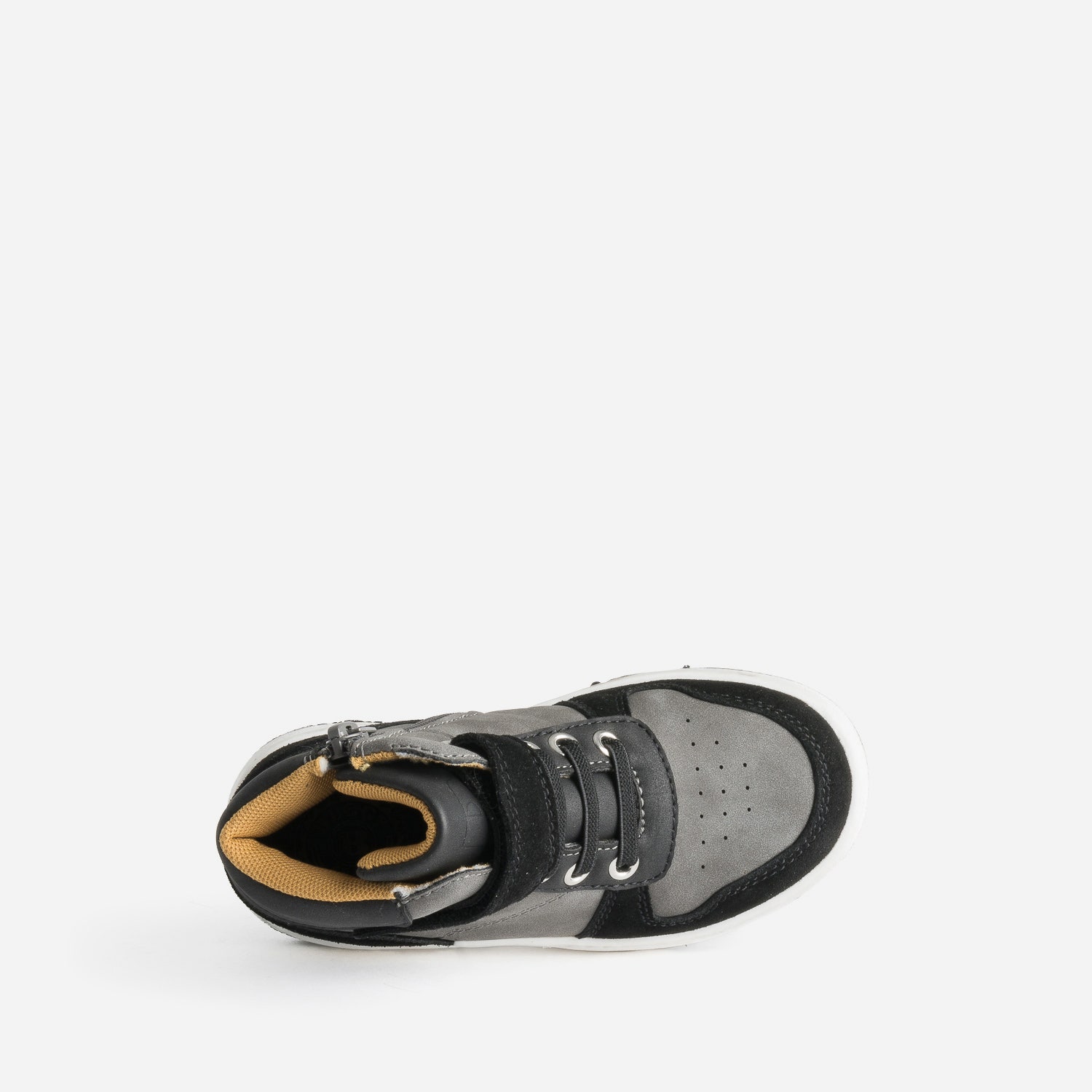 Basket BUGGY noire et grise