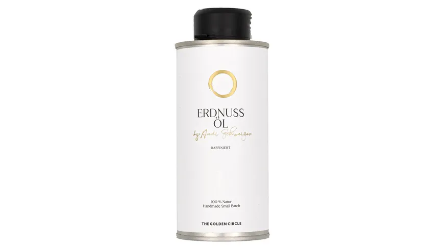 THE GOLDEN CIRCLE Erdnuss Öl by Andi Schweiger 250 ml