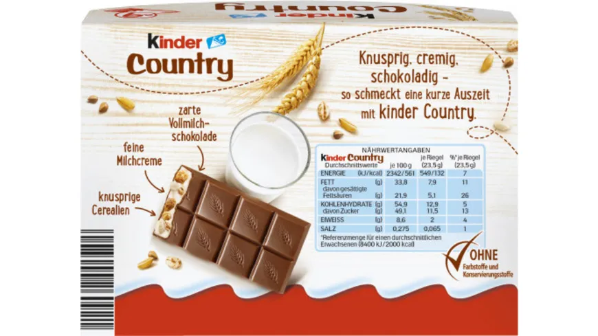 kinder Country 211.5 g