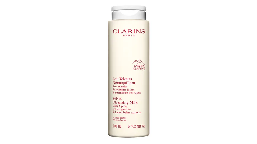 CLARINS Lait Velours Démaquillant Reinigungsmilch Nachfüllbar 200 ml