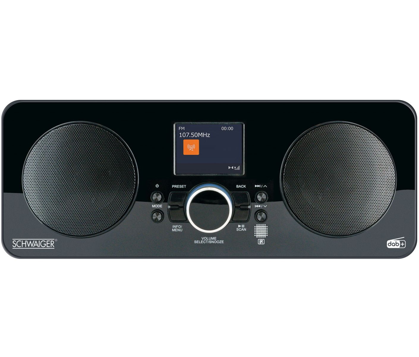 Schwaiger Internetradio mit DAB+, FM und Bluetooth