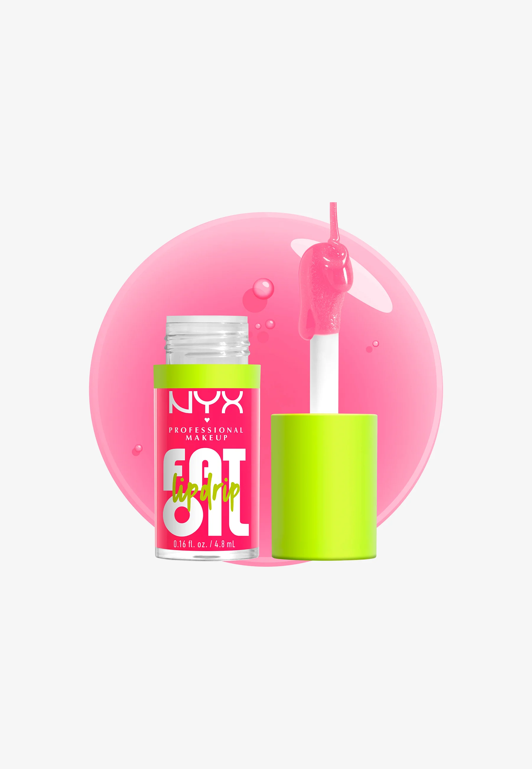 NYX Professional Makeup NYX PROFESSIONAL MAKEUP FAT OIL LIP DRIP -FEUCHTIGKEITSSPENDENDER LIPGLOSS MIT DICKEM APPLIKATOR UND NÄHRENDEN ÖLEN, FARBE: NEWSFEED, ROT - Brillo de labios