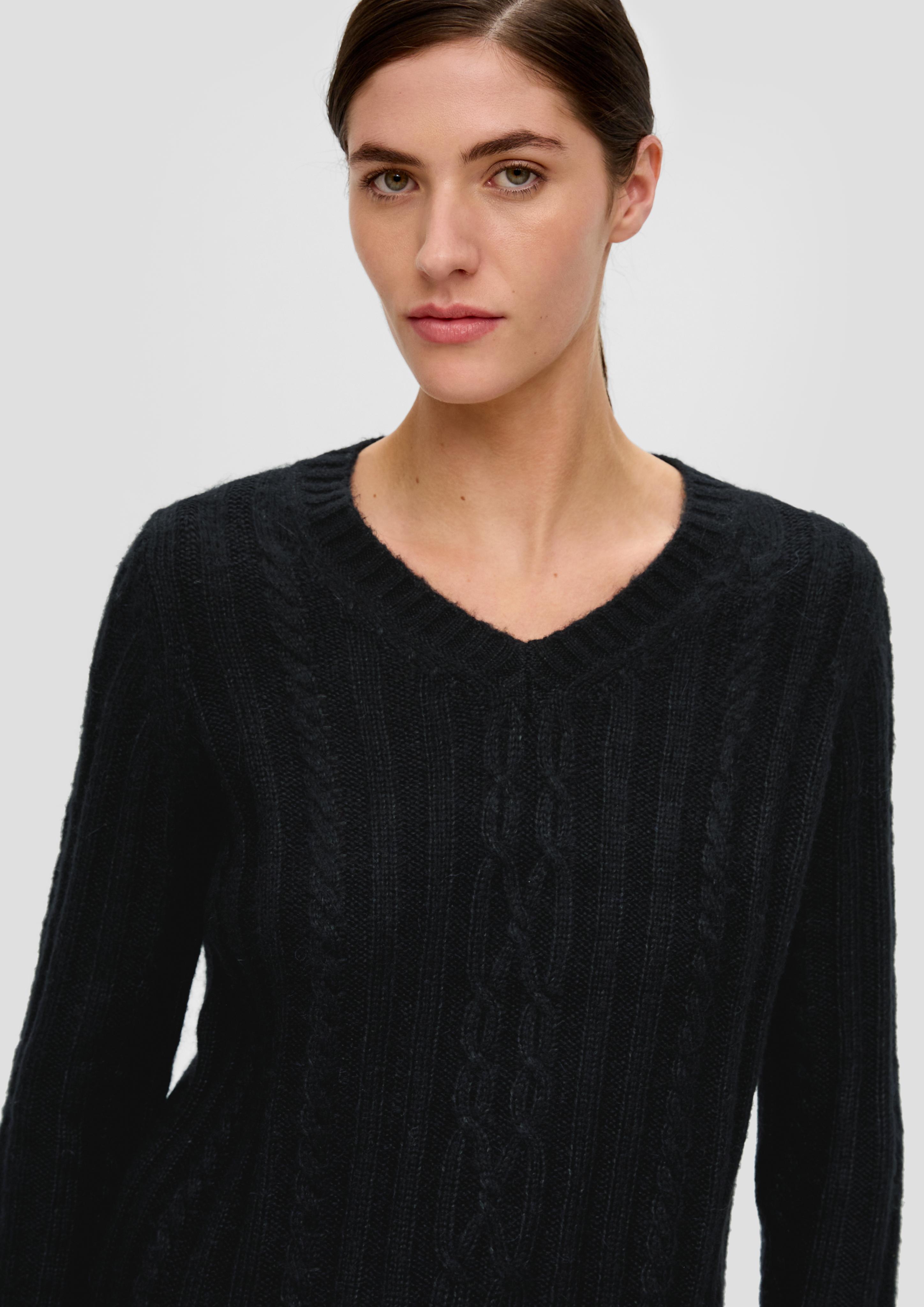 Strickkleid aus Wollmix  2141985-9999