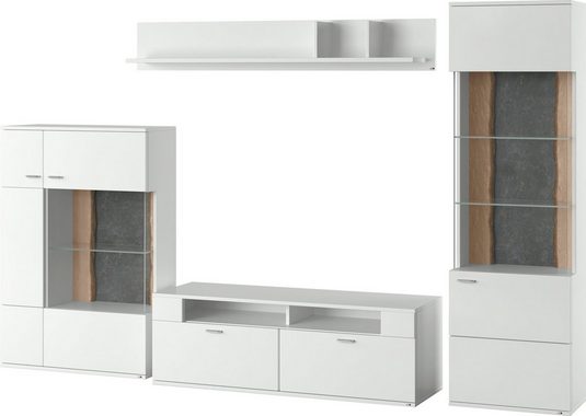 set one by Musterring Wohnwand TACOMA, (Set, 4-St), Typ 52, mit Wandboard