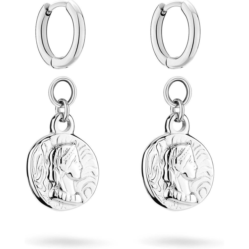 Tamaris Créoles Acier inoxydable Boucles d'oreilles