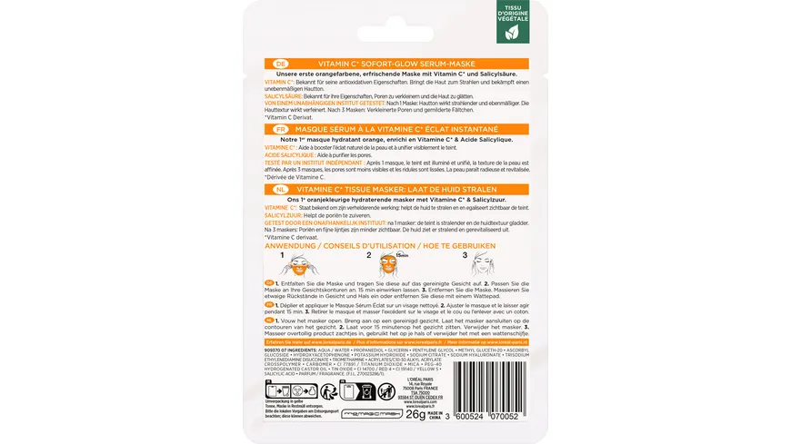 L'Oréal Paris Revitalift Vitamin C Serum-Maske