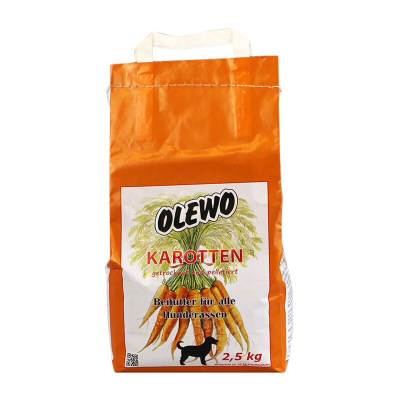OLEWO BARF/ Frostfutter OLEWO Karotten Pellets für Hunde 2,5 kg