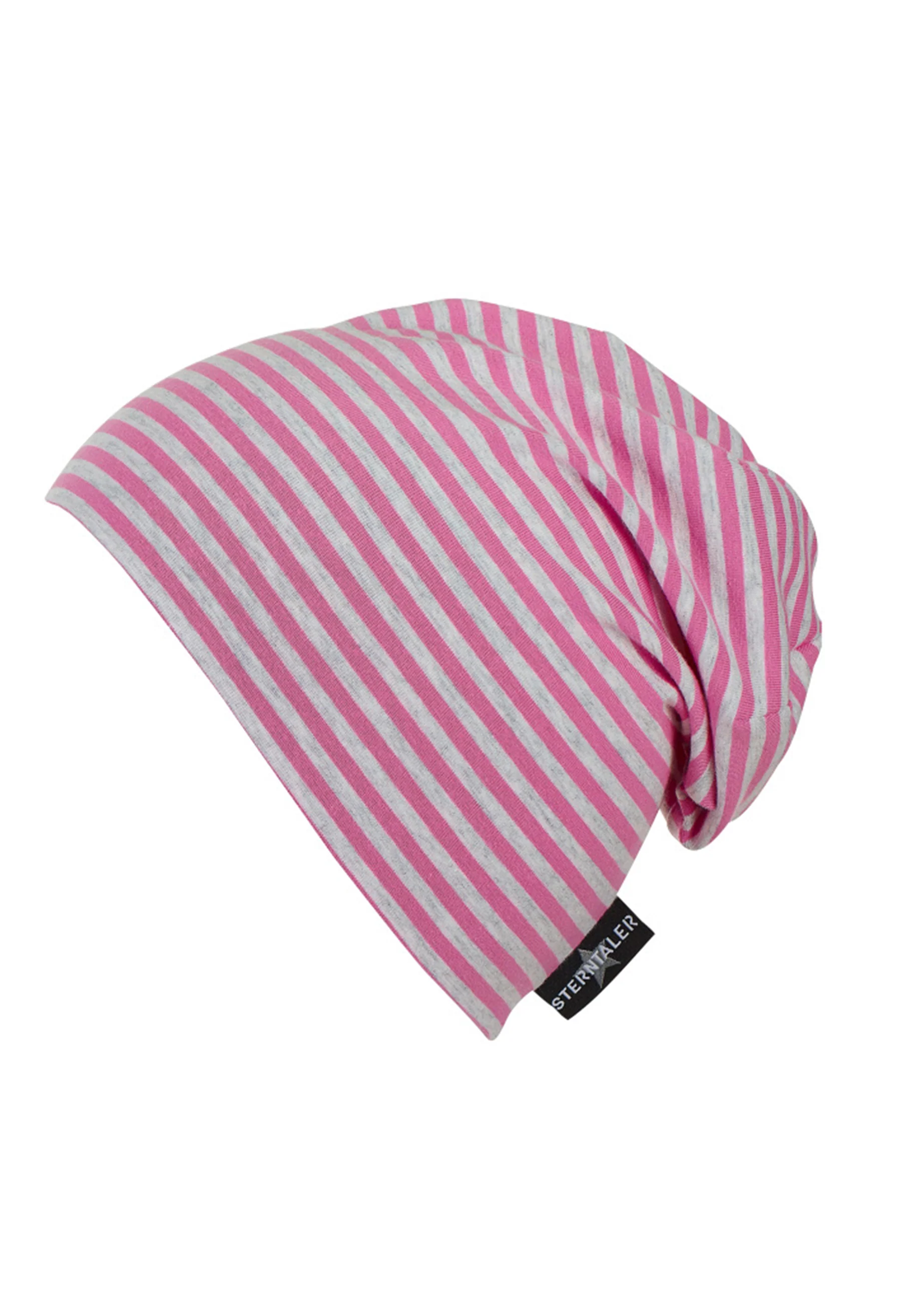 OCS Slouch-Beanie aus Singlejersey Melangeoptik
