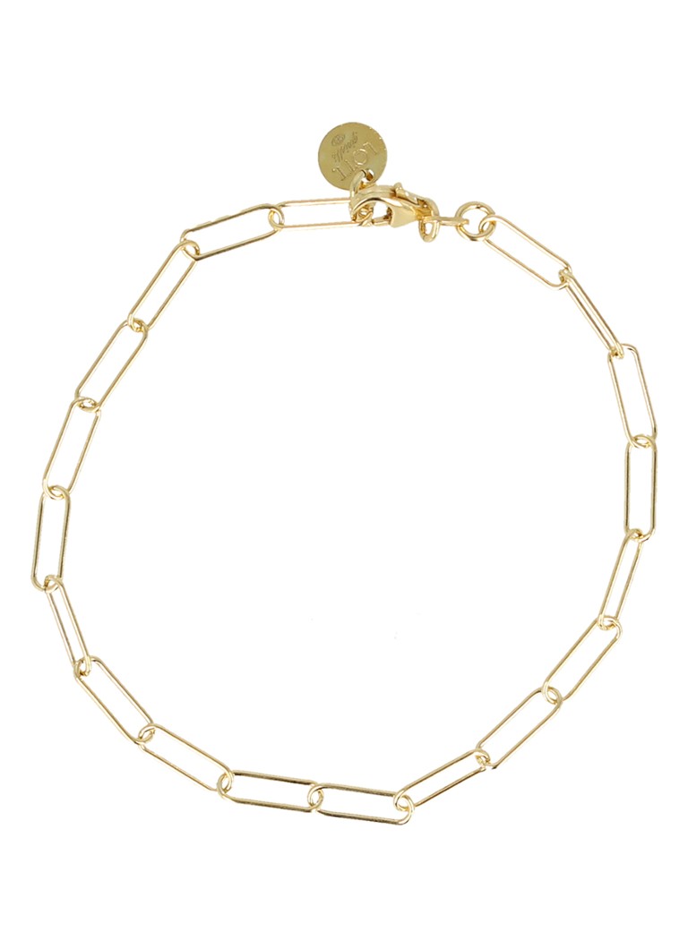 LOTT. gioielli Closed Forever XXS link bracelet gold plated