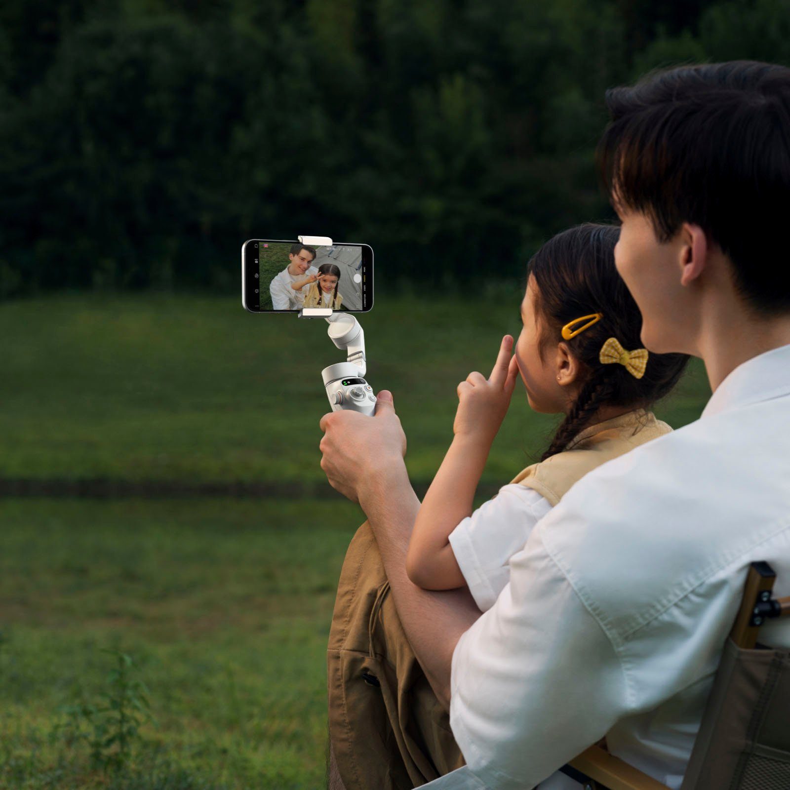 DJI Osmo Mobile 6 Platin-Grau Gimbal