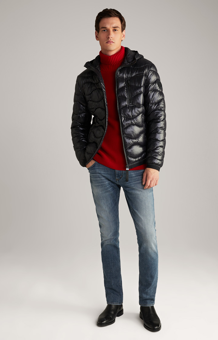 Rollkragenpullover Orlin in Rot