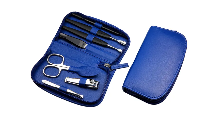 Kniebes SONNENSCHEIN Manicure-Etui kobaltblau