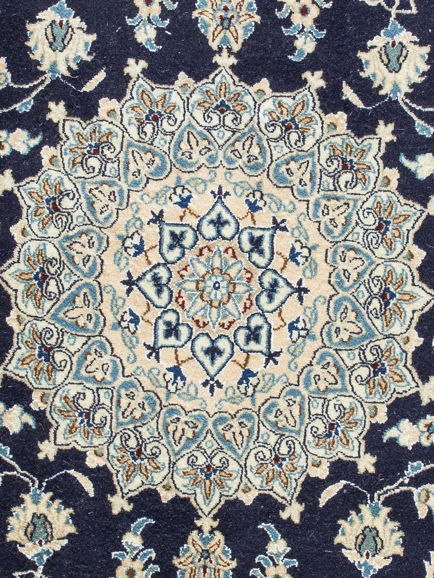 Kaschmar Nain 12 Lah ca. 195 x 295 cm, Unikat / Einzelstück