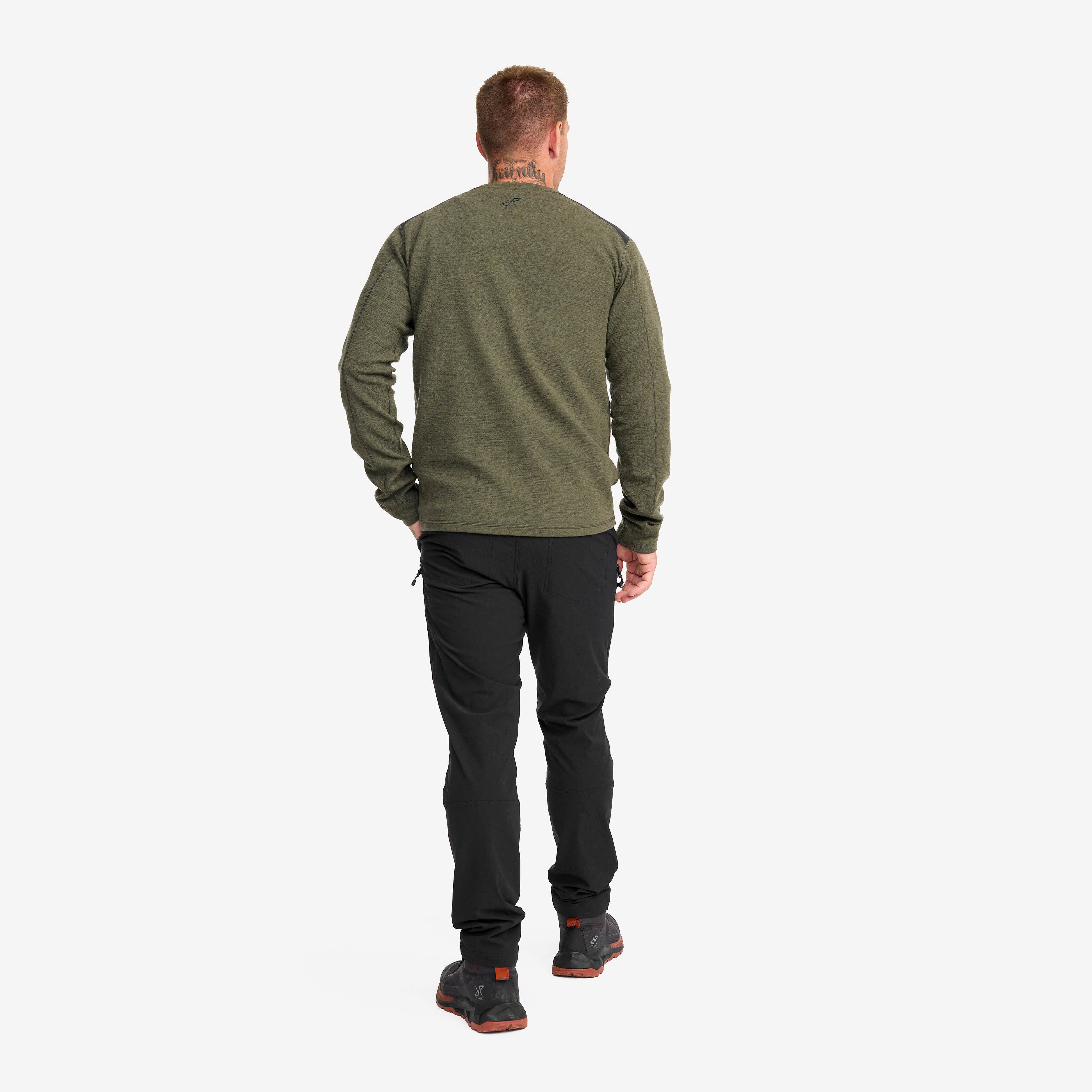 Wool Sweater Homme Grape Leaf