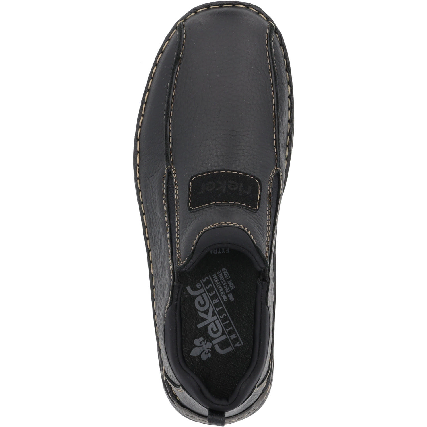Rieker 05363, Halbschuhe, Herren, Schwarz