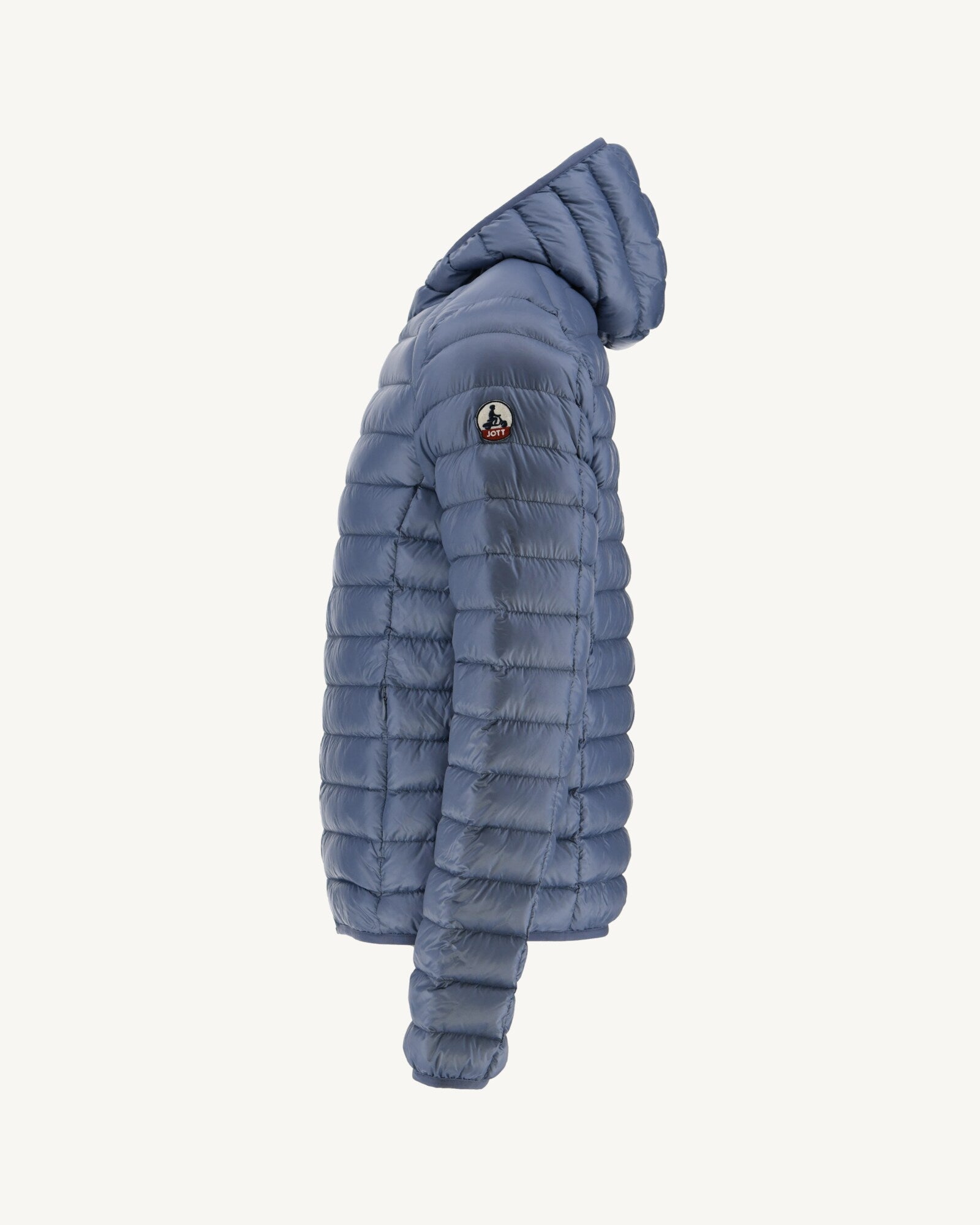 Doudoune légère à capuche Bleu délavé Nico