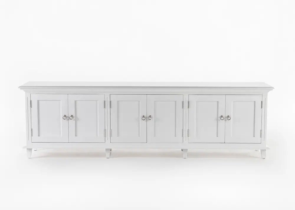 Novasolo Küchenbuffet Skansen Verstellbare Regale, Triple-Bay Hutch Kabinett