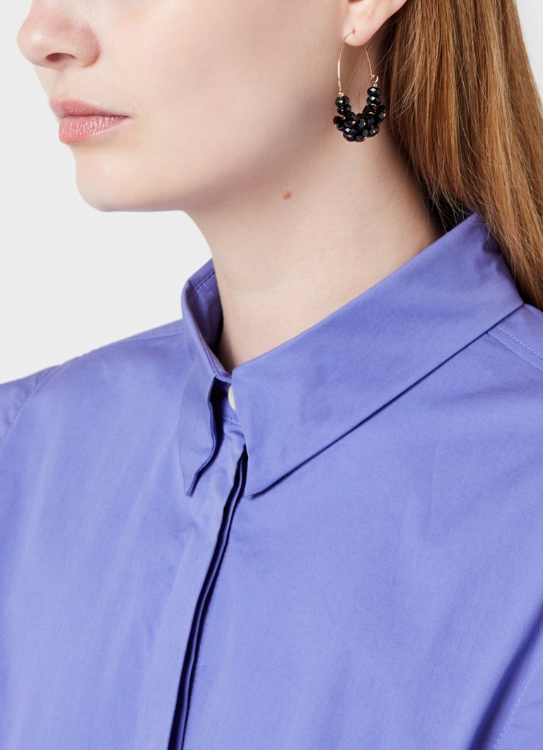 Orecchini a cerchio Polly di Isabel Marant con perline di vetro