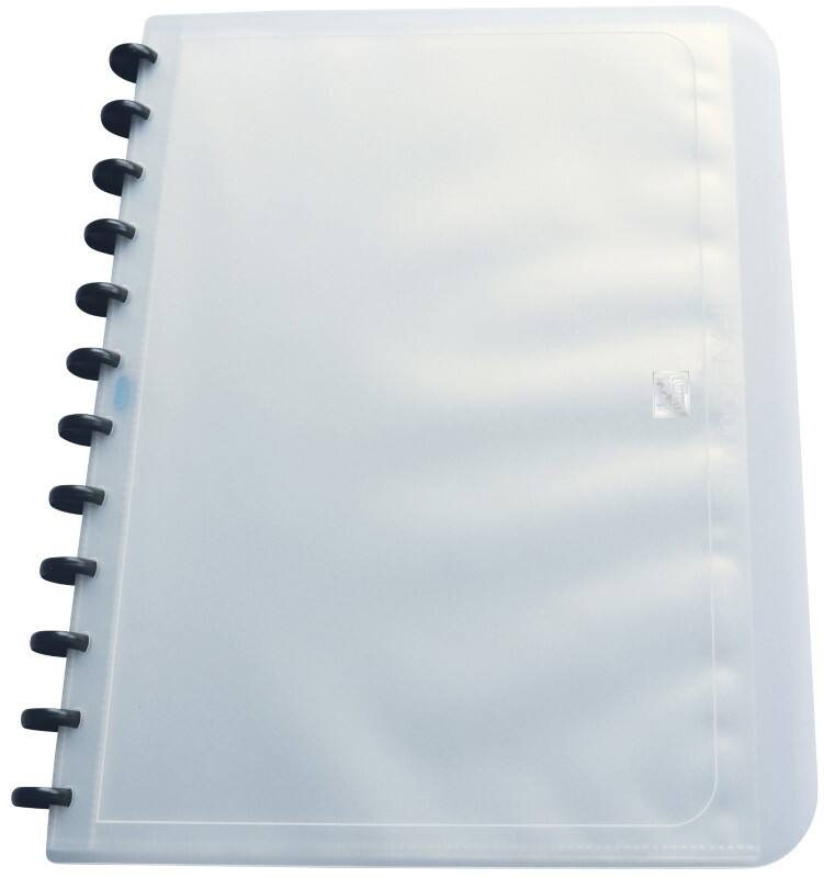 OXFORD Ringmappe Vario-Zipp DIN A4 Transaprent PP (Polypropylen) 26,5 x 2,1 x 31 cm