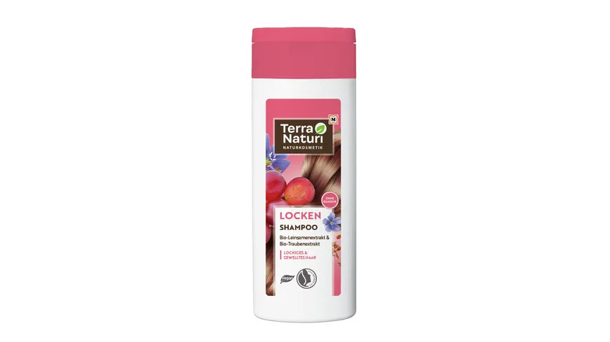 Terra Naturi LOCKEN Shampoo Bio-Leinsamenextrakt & Bio-Traubenextrakt 200 ml