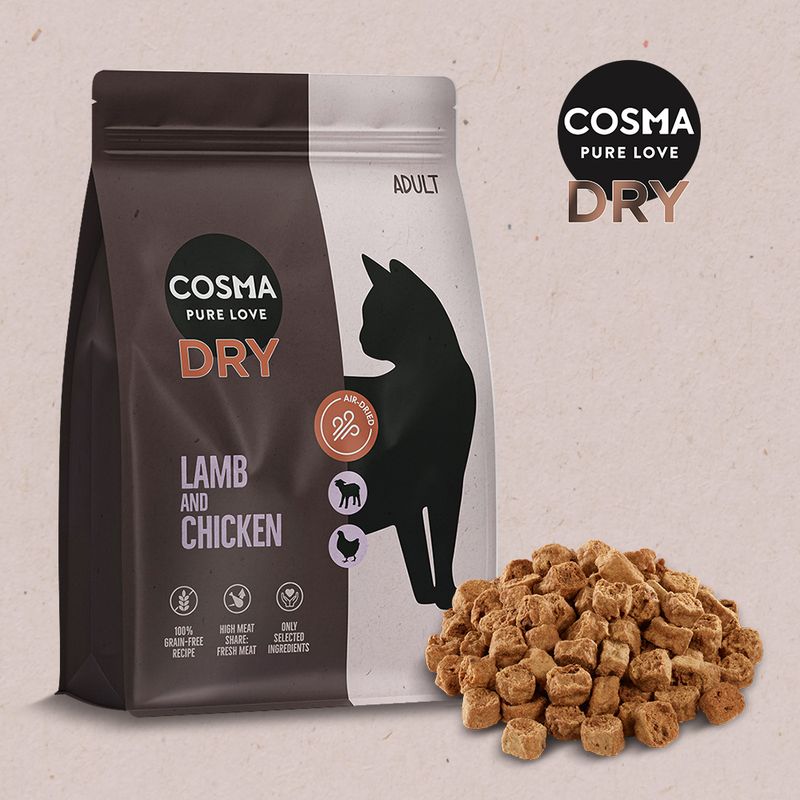 Cosma Trockenfutter Lamm & Huhn  zu TOP-Preisen
