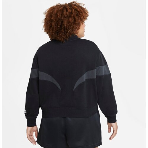 DAMEN SWEATSHIRT AIR FLC MOCK LS