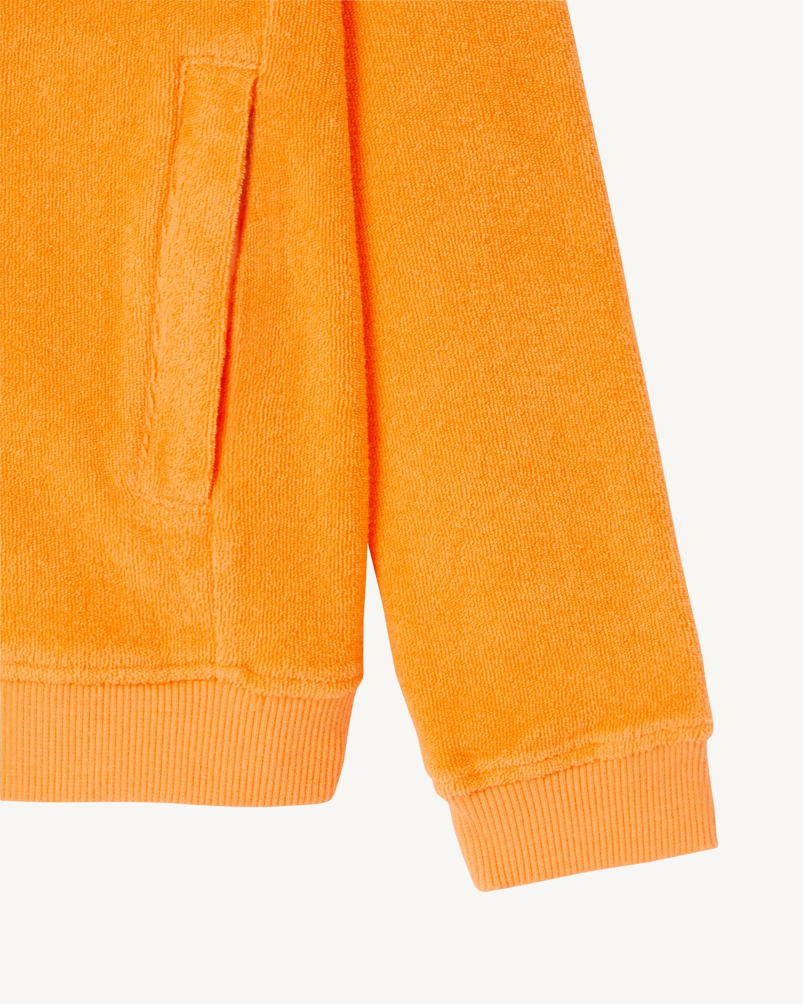 Veste zippée éponge Abricot enfant Volta