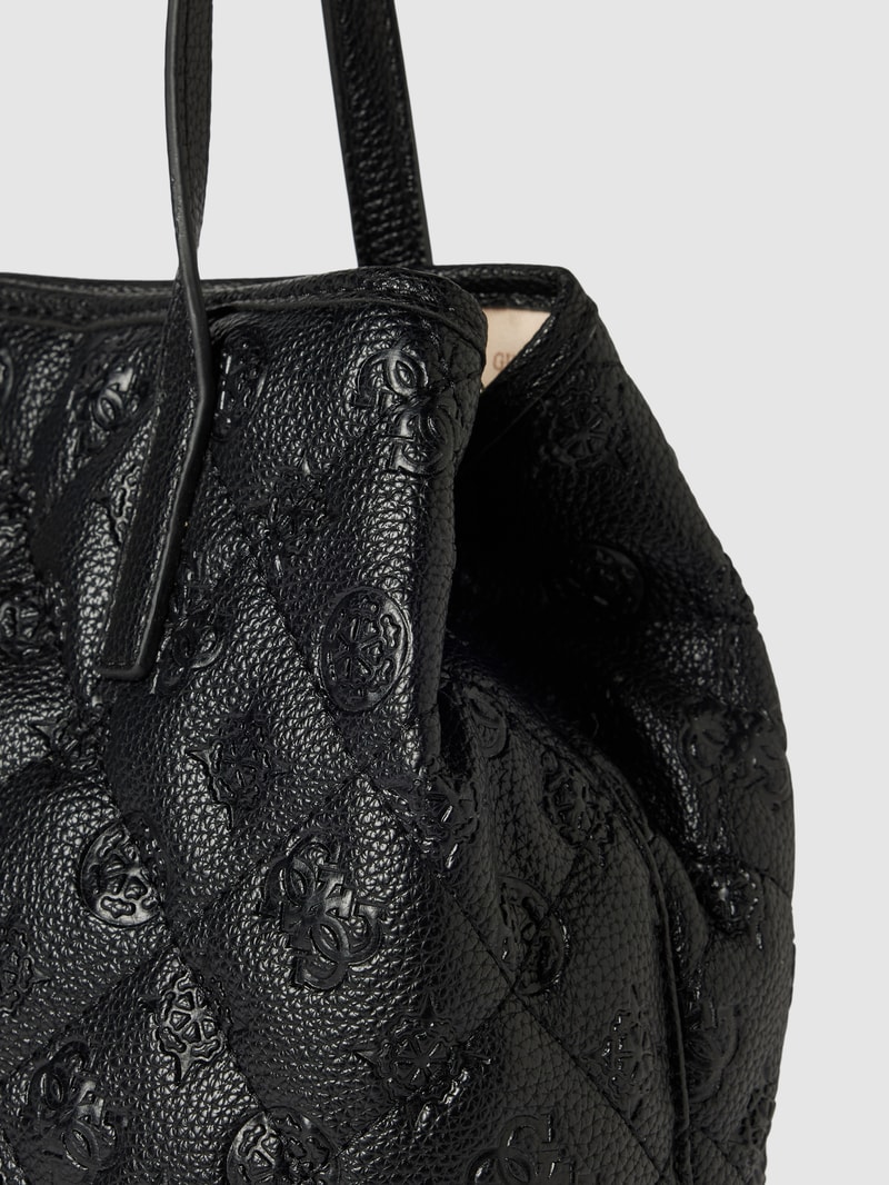 Shopper mit Strukturmuster Modell 'VIKKY' in schwarz