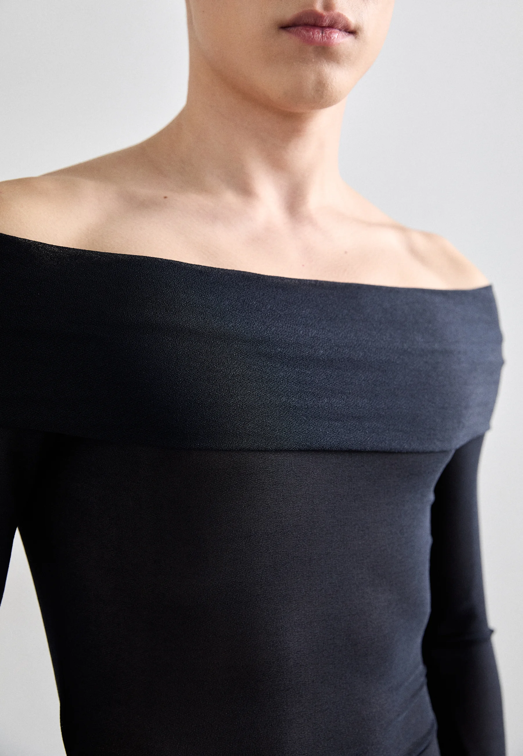 GmbH OFF SHOULDER LONG SLEEVE - Camiseta de manga larga