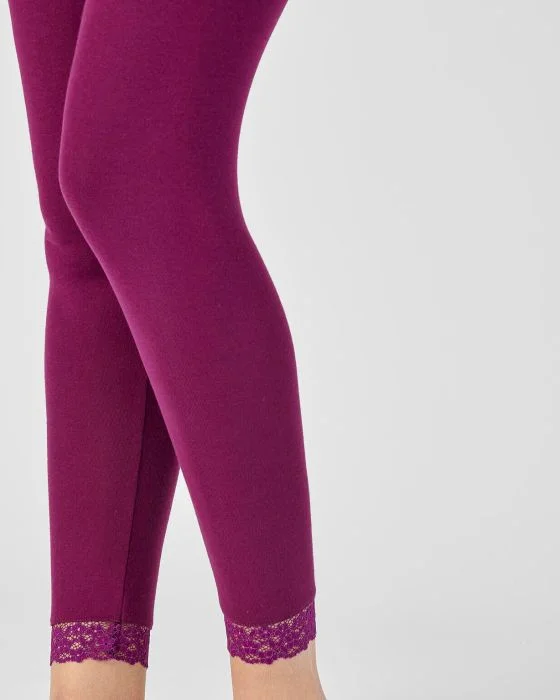 Legging long dentelle Thermolactyl Sensitive