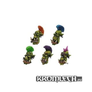 Punk Orc Heads (10)