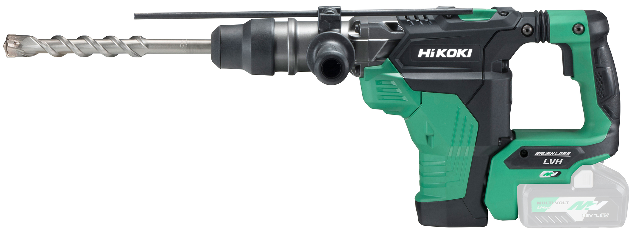 Ciocan rotopercutor fără fir HiKOKI DH36DMAW2Z Multivolt SDS-Max 36V fără baterii și încărcător