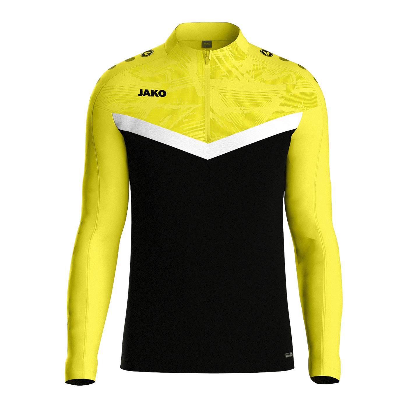 JAKO Iconic HalfZip Sweatshirt Schwarz F808