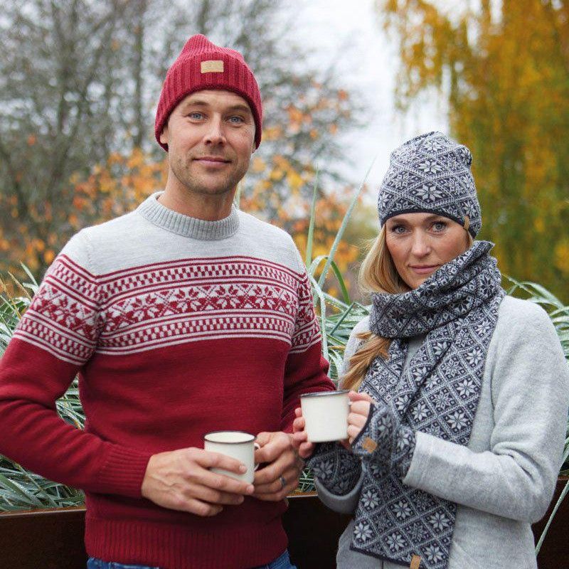 Ivanhoe Freya Grey Marl graue Wollhandwärmer