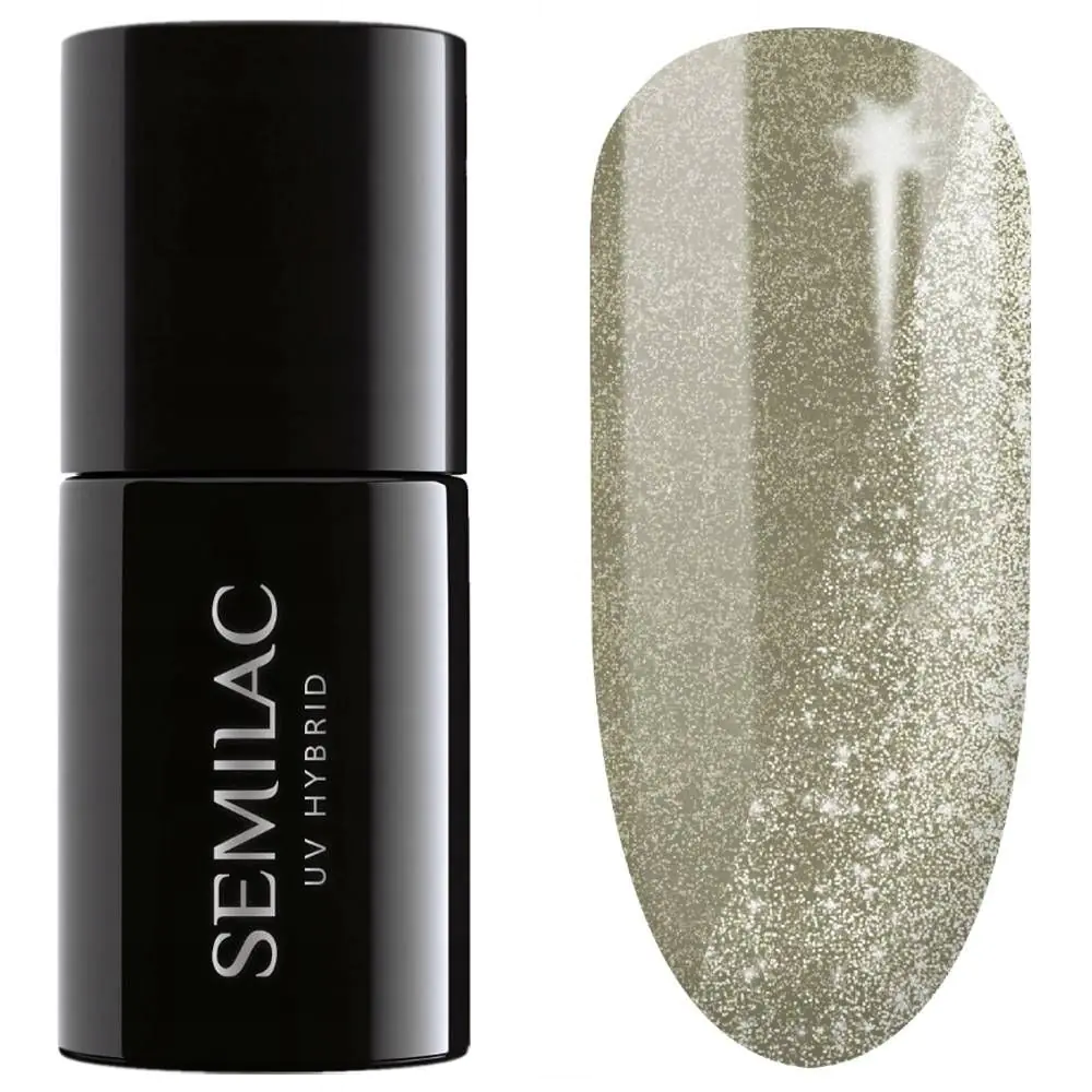 Semilac UV hibridinis nagų lakas 407 Namaste All Year 7ml