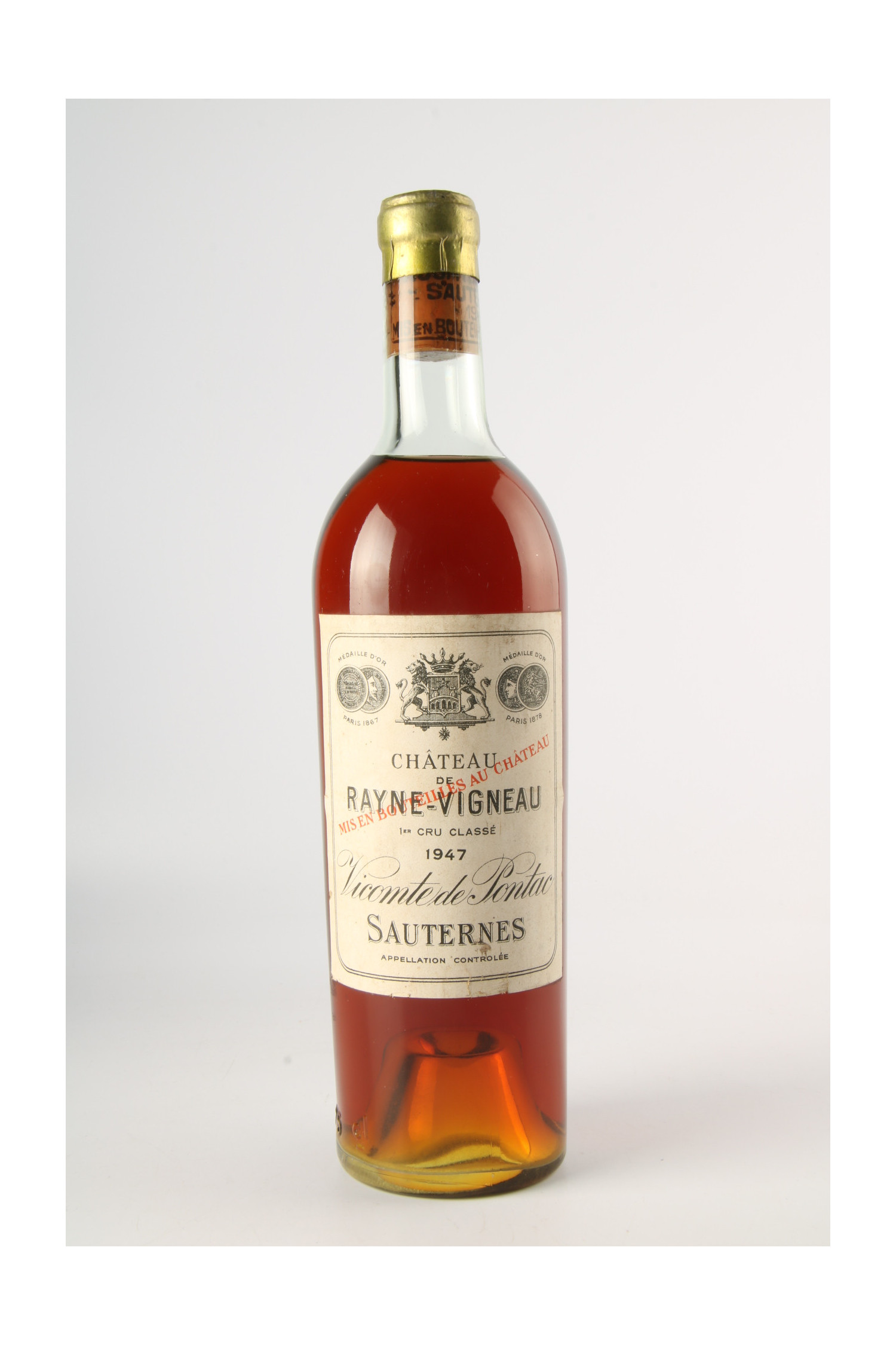 Château Rayne Vigneau 1947, Sauternes