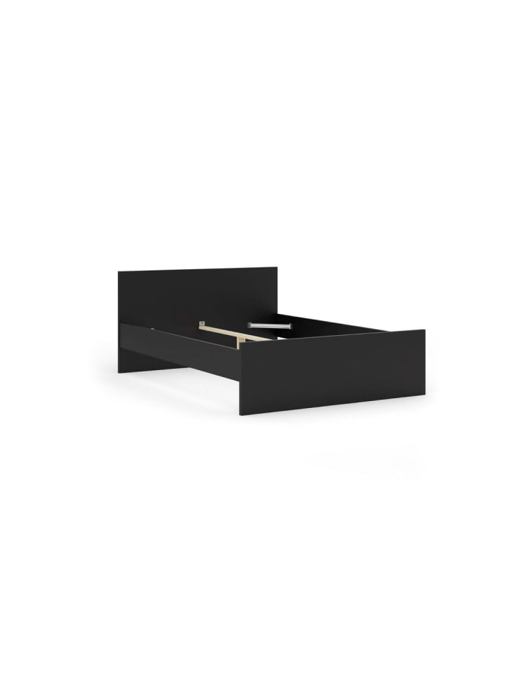 ebuy24 Bett Nada Schwarz 146 x 197 cm günstig kaufen onesize
