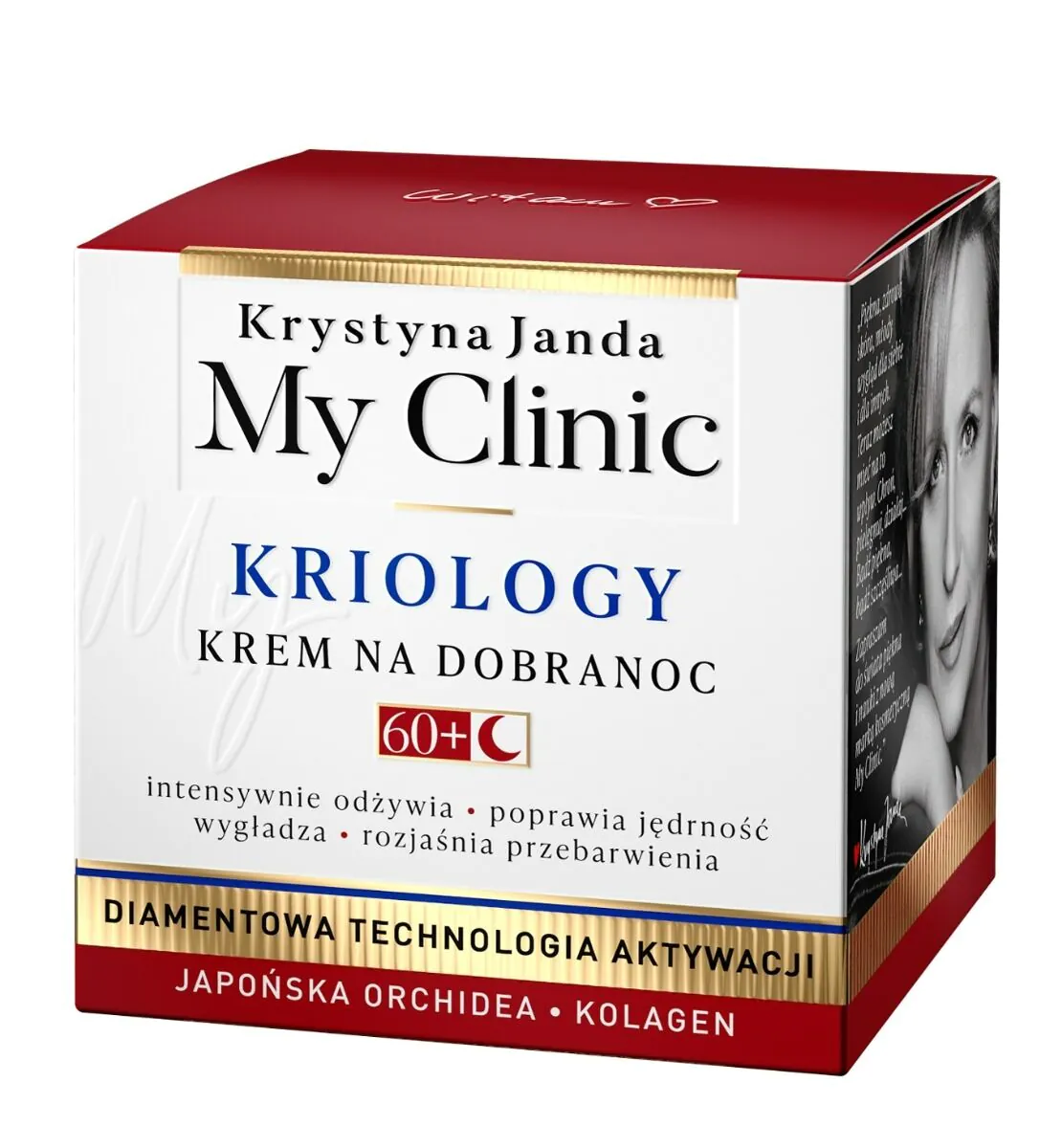 Janda My Clinic Kriology 60+ naktinis kremas