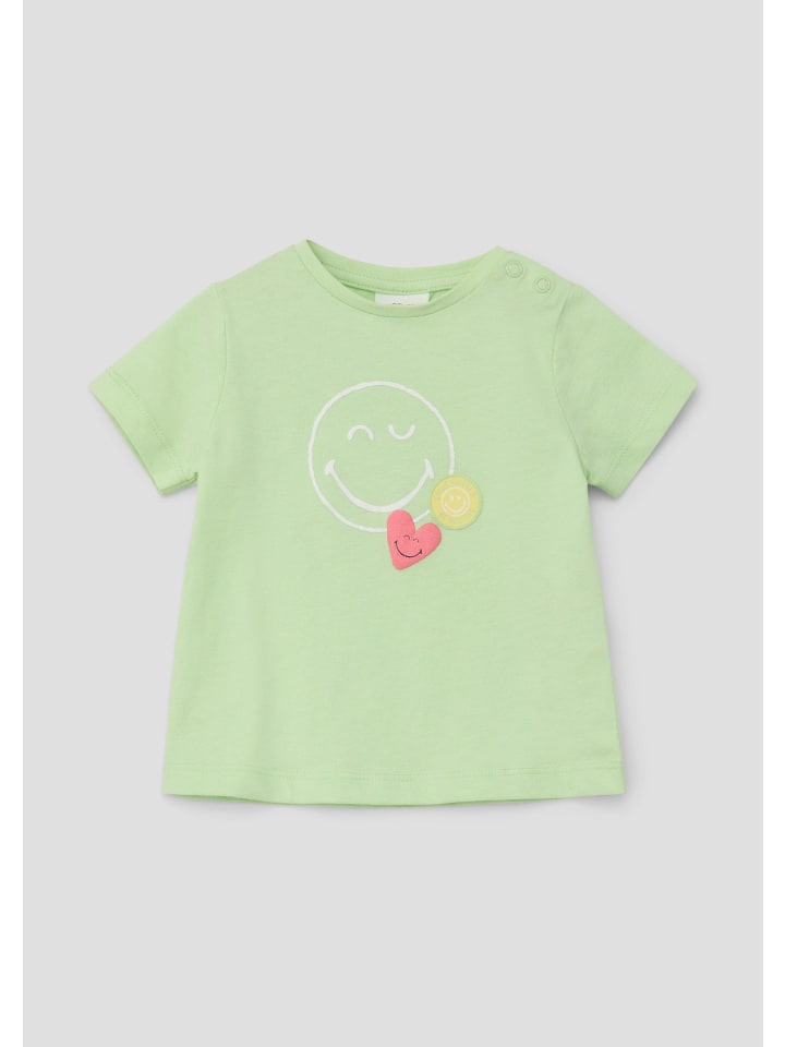s.Oliver T-Shirt kurzarm in Grün günstig kaufen
