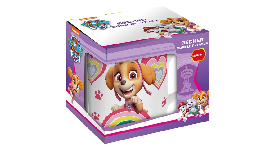 p os Handel - Paw Patrol Girl - Kindertasse