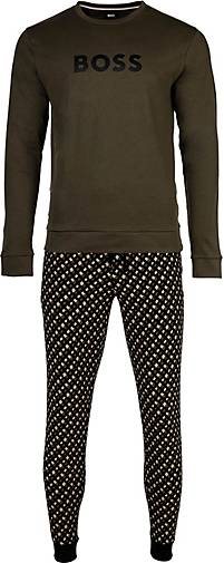 BOSS Pyjama Relax Long Set Rib