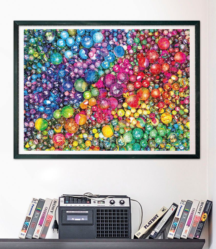 Clementoni® Puzzle Colorboom Collection, Marbles, 1000 Puzzleteile, Made in Europe, FSC® - schützt Wald - weltweit