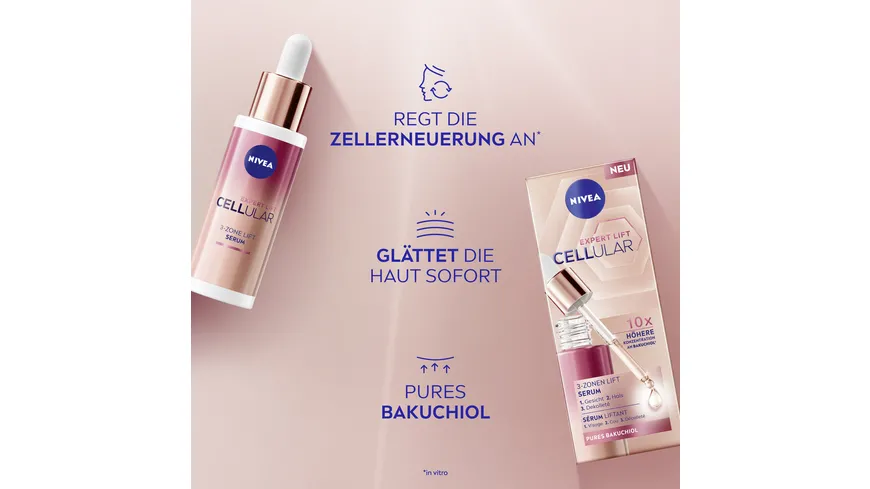 NIVEA Expert Lift Cellular 3-Zonen Lift Serum 30 ml