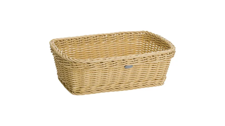 WESTMARK Brotkorb rechteckig 31,5x22x10cm hellbeige